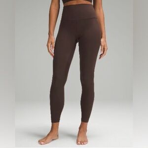 Lululemon Align High-Rise Leggings 28”, Espresso, size 4